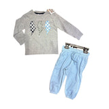 Mish Kids Check Bolts Shirt