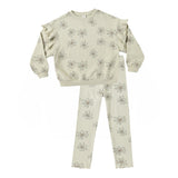 Rylee & Cru Ribbed Ruffle Sweatshirt + Coast Legging Big Daisy