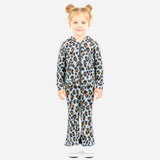 Sofi Leopard Hoodie + Pants - Blue