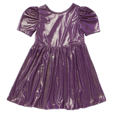 Pink Chicken GirlsLame Laurie Dress - Deep Purple