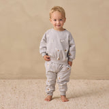 QUINCY MAE Relaxed Sky Friends Sweatshirt & Sweatpant Set