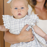 QUINCY MAE Alina Dress (Blue Plaid)