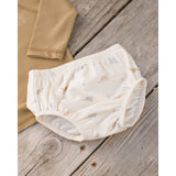 QUINCY MAE Rashguard (Honey) + Swim Diaper (Dino) Set