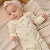 QUINCY MAE Zip Long Sleeve Sleeper (Unicorns)