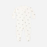 QUINCY MAE Zip Long Sleeve Sleeper Footie Sheep