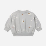 QUINCY MAE Relaxed Sky Friends Sweatshirt & Sweatpant Set