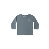 QUINCY MAE Rashuguard (Ocean) + Swim Trunks Set (Race Car)