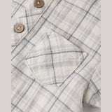 QUINCY MAE Jaxson (Blue Plaid) + Luca Pant (Ocean) Set