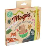 Floss & Rock Magic Water Color-In Cards Jungle