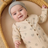 Quincy Mae Long Sleeve Jumpsuit (Bears)