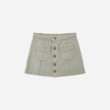 Rylee & Cru Denver Mini Skirt Dark Sage