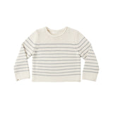 Rylee + Cru Jacques Sweater Sea Green Stripe