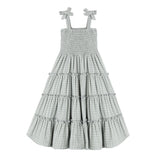 Rylee + Cru Taylor Dress Green Gingham
