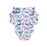 Pink Chicken Baby Girl Rachel Suit (Vintage Butterflies)