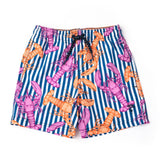 Shade Critters Lobster Stripe Swim Trunks
