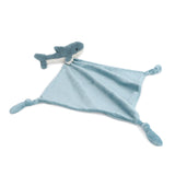 Mon Ami Seaborn Shark Knotted Security Blanket