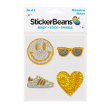 StickerBeans YELLOW Spirit (4-pack)