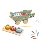 Speedy Monkey Croco Xylo & Activity Pull Along