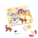 Speedy Monkey Jumbo Farm Chunky Puzzle