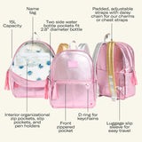 State Bag Kane Backpack - Happy Fuzzy Hearts