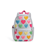 State Bag Kane Mini Backpack in Happy Fuzzy Hearts