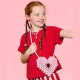 Super Smalls Heartfelt Sparkle Pearl Handbag