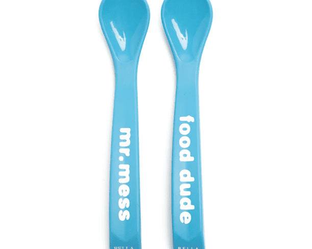 Bella Tunno Mr.Mess/Food Dude Spoon Set - hip-kid