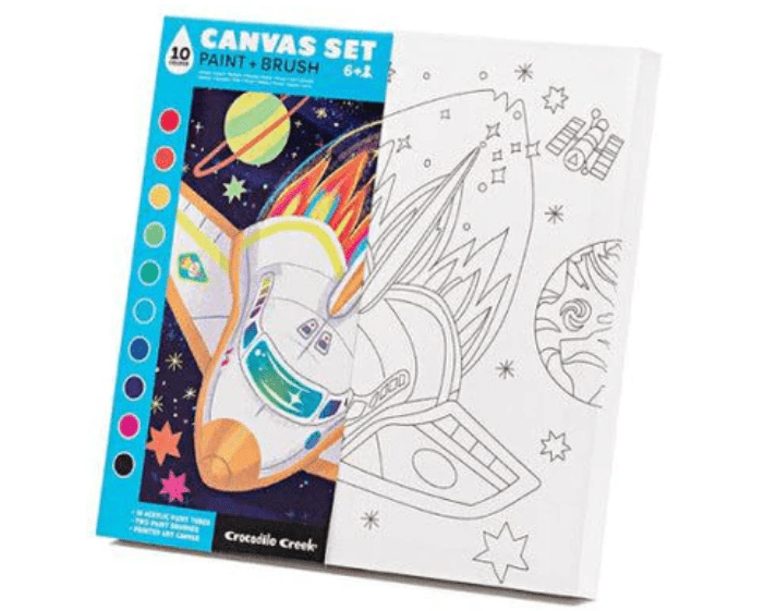 Crocodile Creek Canvas - Space - hip-kid