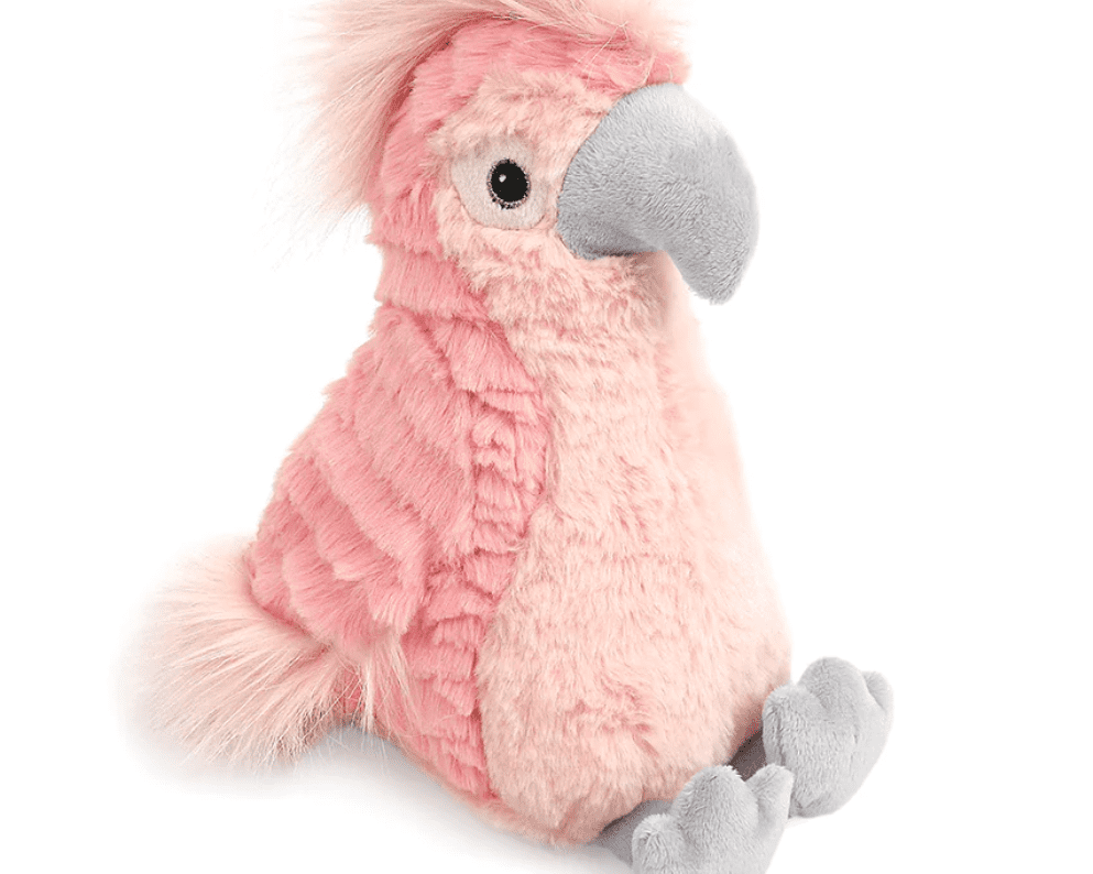 Mon Ami “Lulu” Cockatoo Plush Stuffed Animal - hip-kid