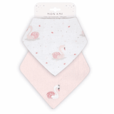 Mon Ami French Swan 2PC Bib Set - hip-kid