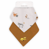 Mon Ami Animaux De Safari 2PC Bib Set - hip-kid