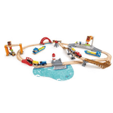 Hape Lift & Load Harbour Set - hip-kid