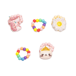 CEC Flower Kitty Unicorn Elastic Rings Set - hip-kid
