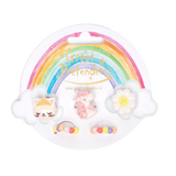 CEC Flower Kitty Unicorn Elastic Rings Set - hip-kid