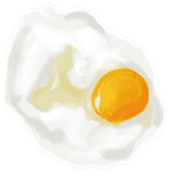 Tattly Sticker Diecut Single - Egg - hip-kid