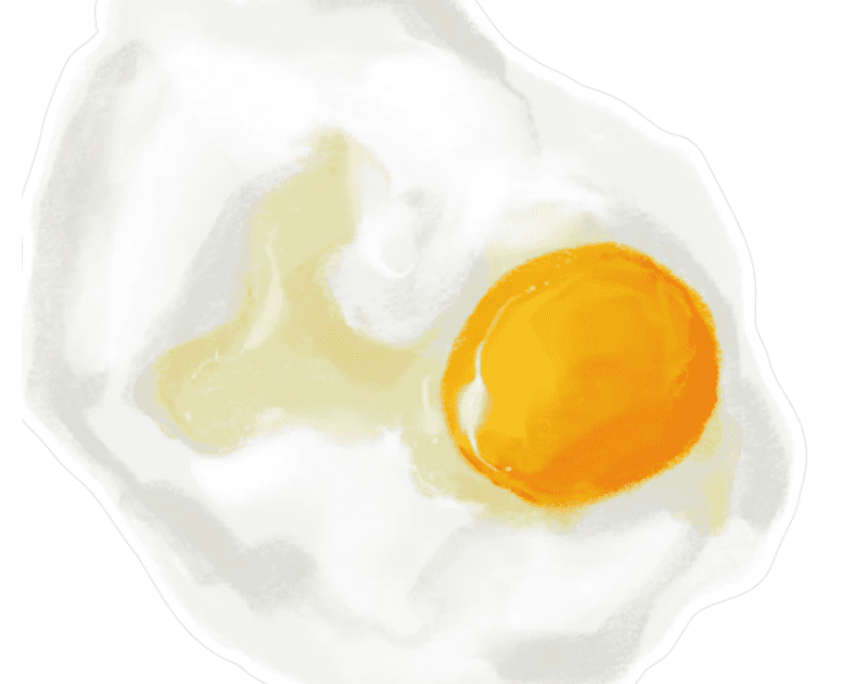 Tattly Sticker Diecut Single - Egg - hip-kid