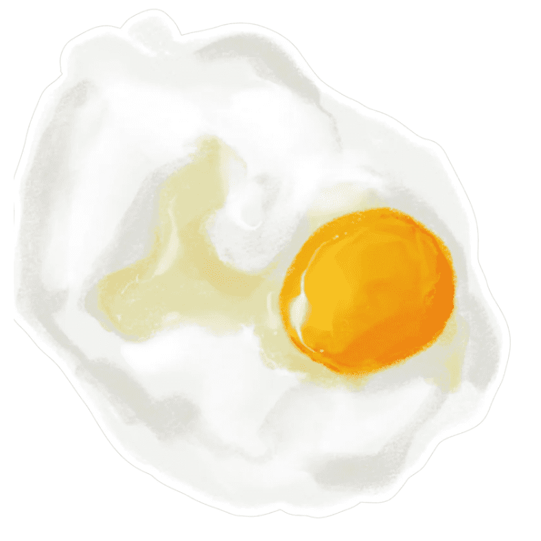 Tattly Sticker Diecut Single - Egg - hip-kid