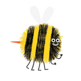 Tattly Smiley Bee Tattoo Pair - hip-kid