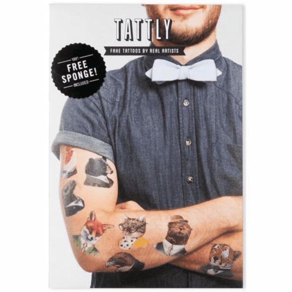 Tattly Tattoo Set - Animal Society - hip-kid