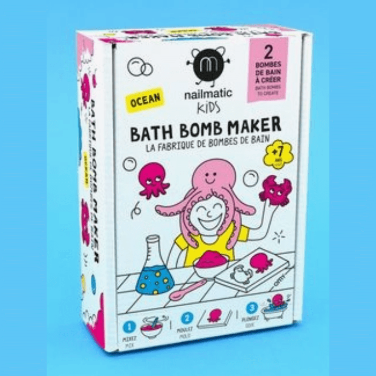 Nailmatic Small Bath Bomb Maker Kit - Ocean - hip-kid