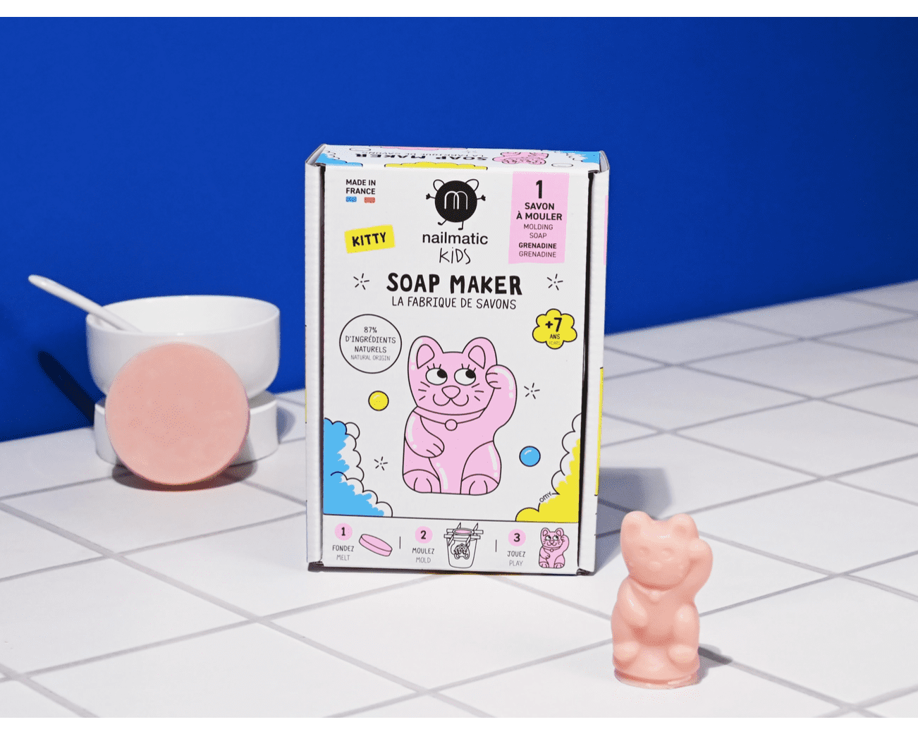 Nailmatic DIY Small Soap Maker - Kitty - hip-kid