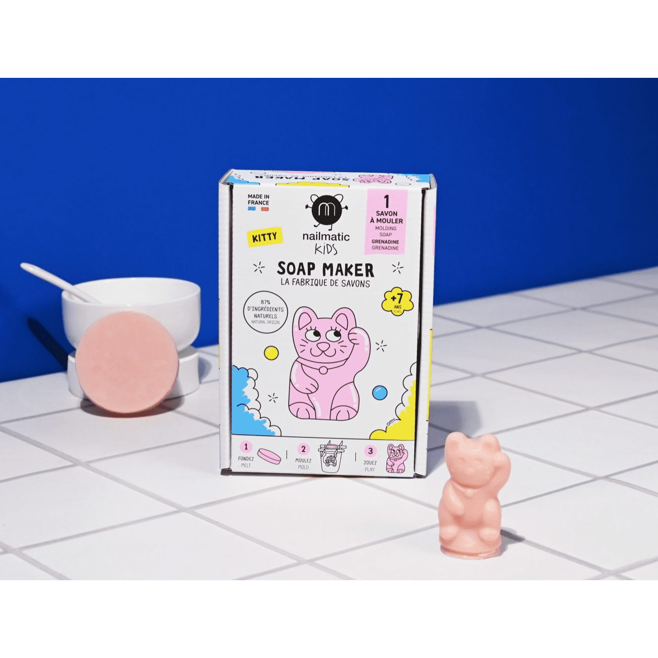 Nailmatic DIY Small Soap Maker - Kitty - hip-kid