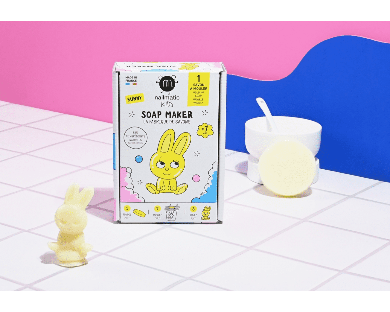 Nailmatic DIY Small Soap Maker - Bunny - hip-kid
