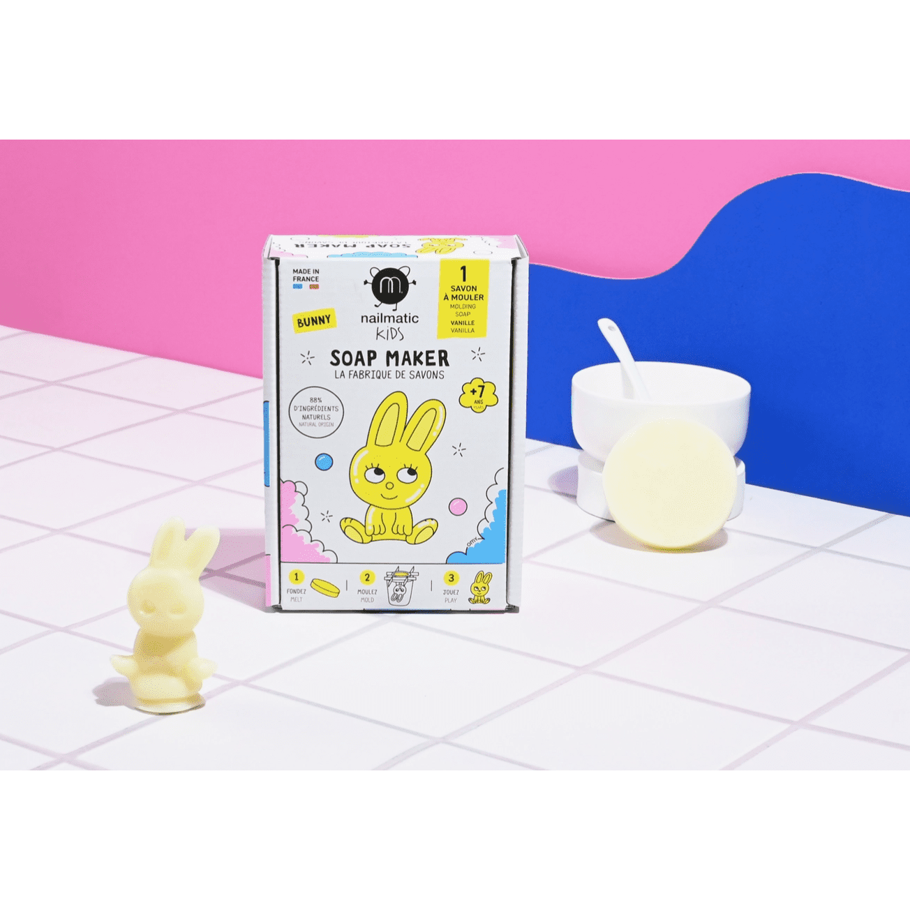 Nailmatic DIY Small Soap Maker - Bunny - hip-kid