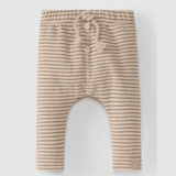 Snug Ruffle Collar Sweater & Striped Legging - Blush - hip-kid