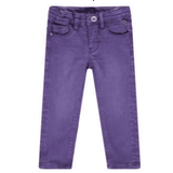 Babyface Girls Salmon Sweater & Purple Pant Set - hip-kid