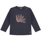 Babyface Girls L/S Peacock Tee & Legging Set - hip-kid