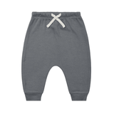 Quincy Mae Pocket Sweatshirt & Pointelle Sweatpants - Navy - hip-kid