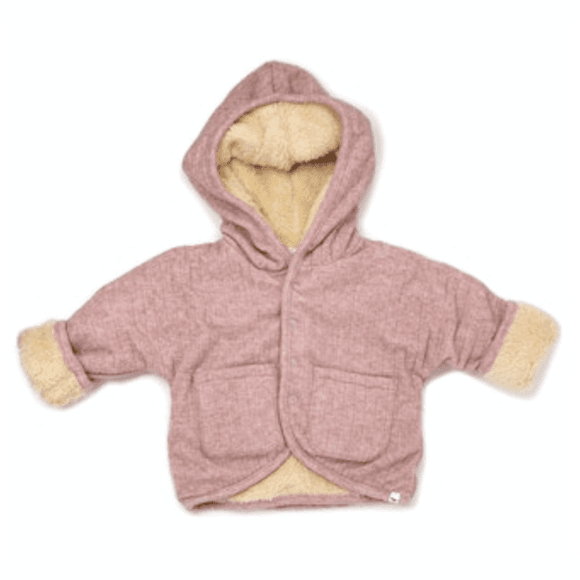 Oh Baby WR Sweater Knit Winter Snowdrift (Biscuit Lining) - Blush Heather - hip-kid