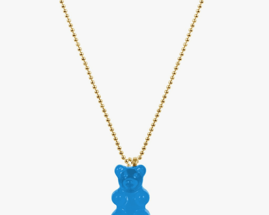 Little Miss Zoe Gummy Bear Charm Necklace Bottle - hip-kid